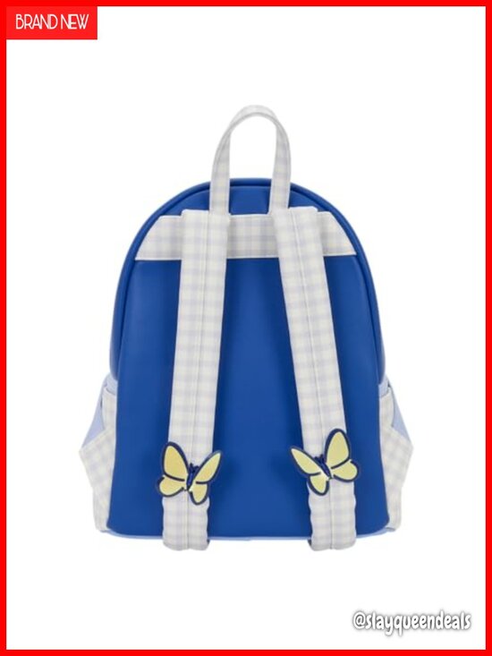 Loungefly Pochacco Gingham Mini Backpack Faux Leather Daypack